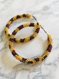 Leopard Hoops