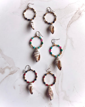 Ligia Seashell Earrings