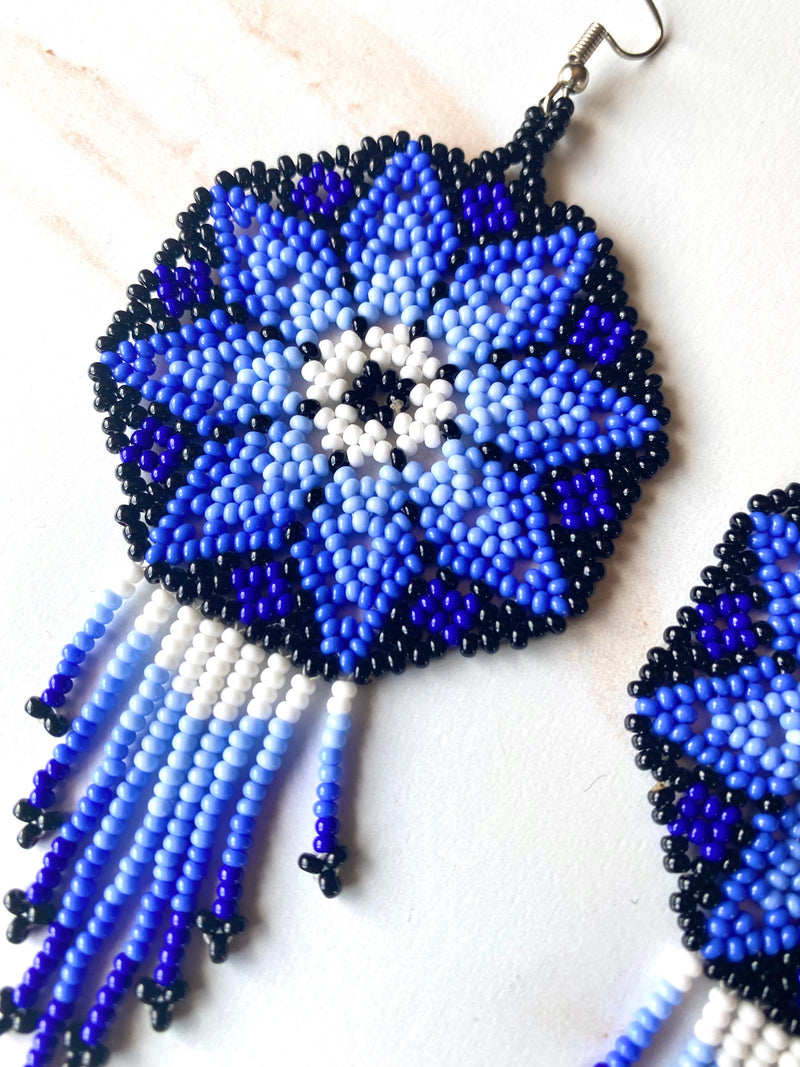 Circle Fringe Earrings