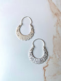 Silver Hoop Earrings